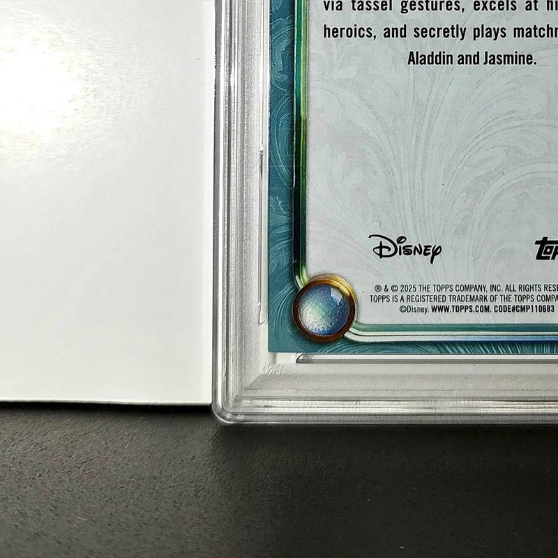 Magic Carpet 2025 Topps Disney Wonder #131 Diamond Card Aladdin PSA 6 - Non-Sports Card Single
