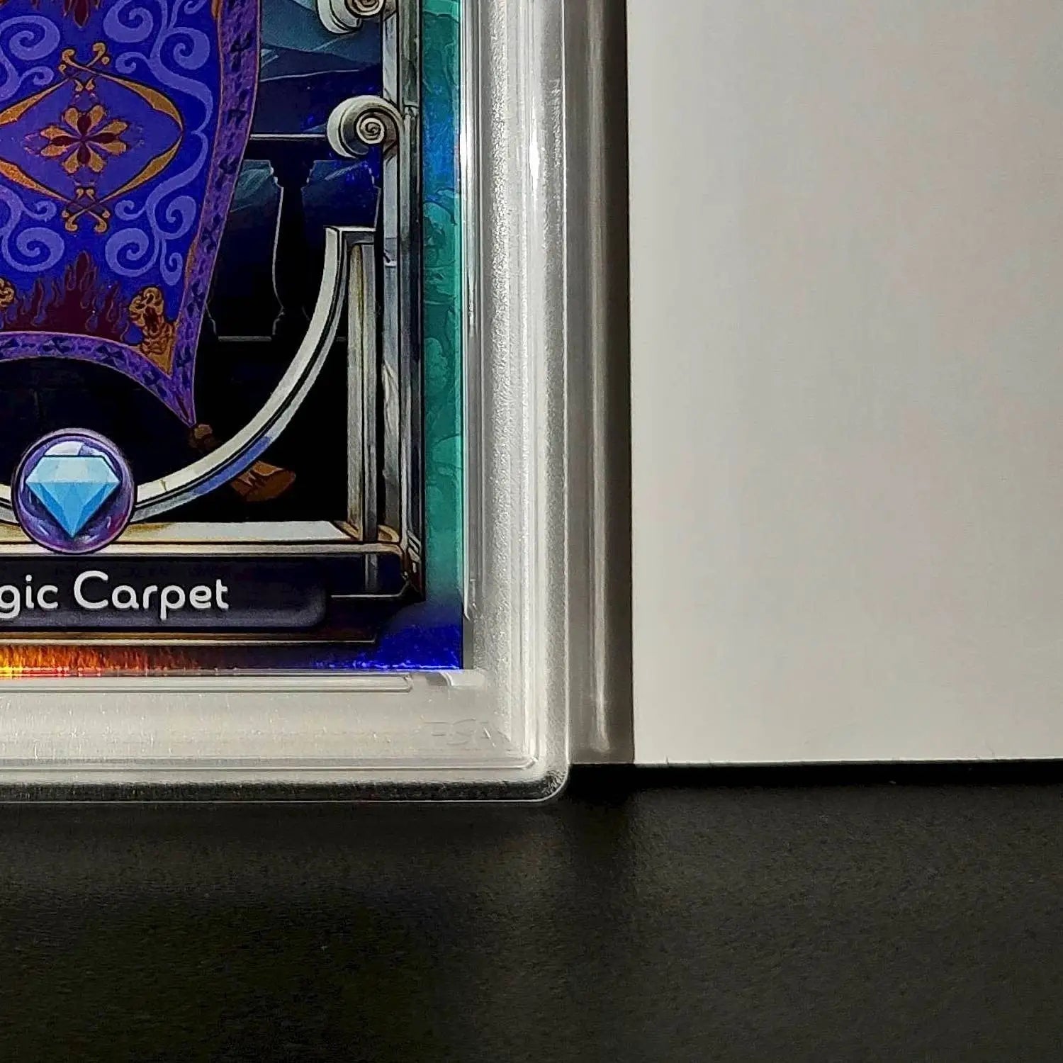 Magic Carpet 2025 Topps Disney Wonder #131 Diamond Card Aladdin PSA 6 - Non-Sports Card Single