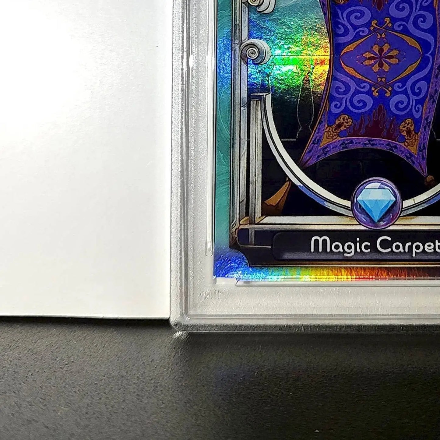 Magic Carpet 2025 Topps Disney Wonder #131 Diamond Card Aladdin PSA 6 - Non-Sports Card Single