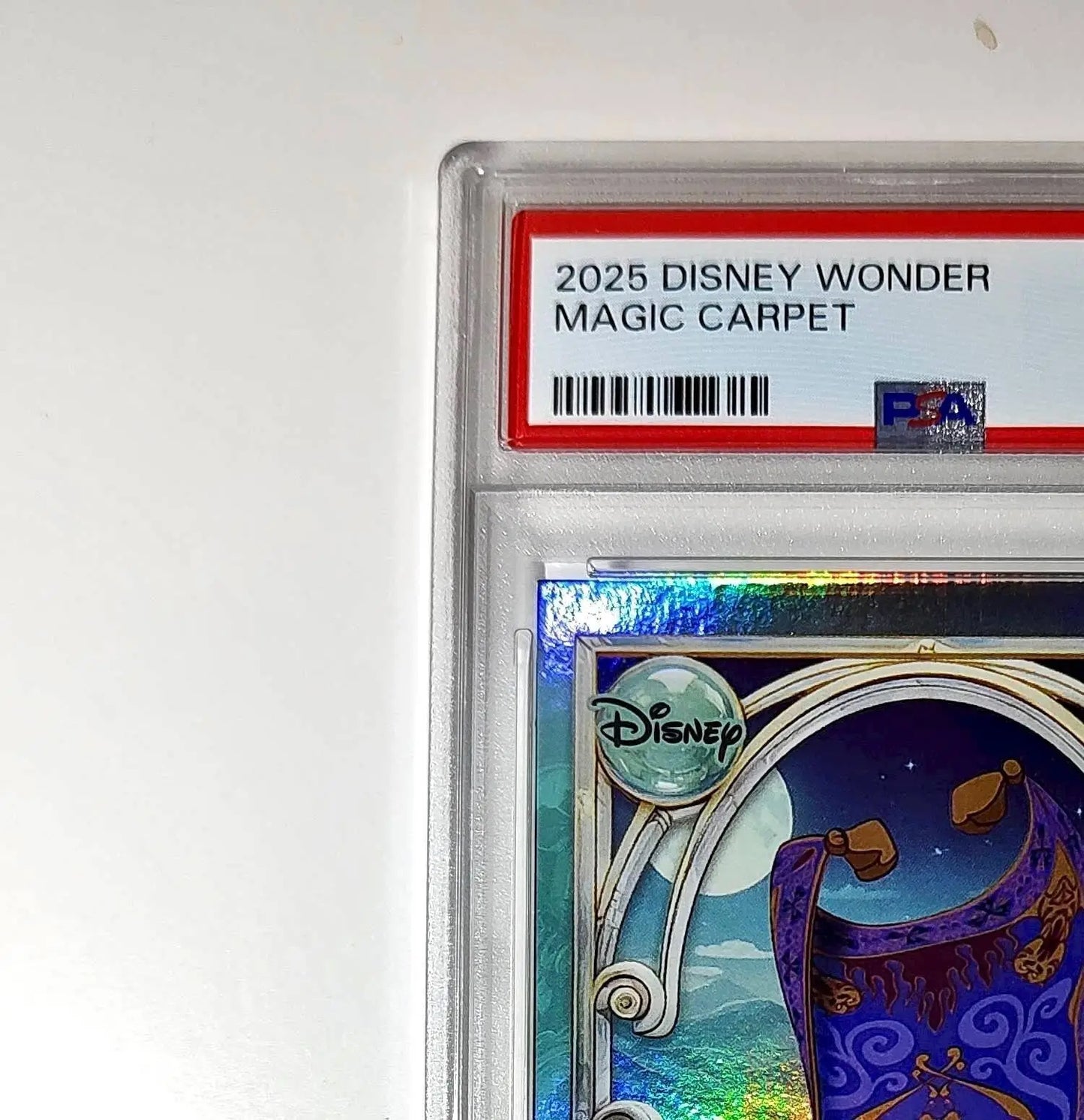 Magic Carpet 2025 Topps Disney Wonder #131 Diamond Card Aladdin PSA 6 - Non-Sports Card Single