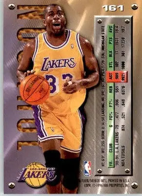 Magic Johnson - 1995-96 Metal - #161 - Basketball - Basketball Card Single