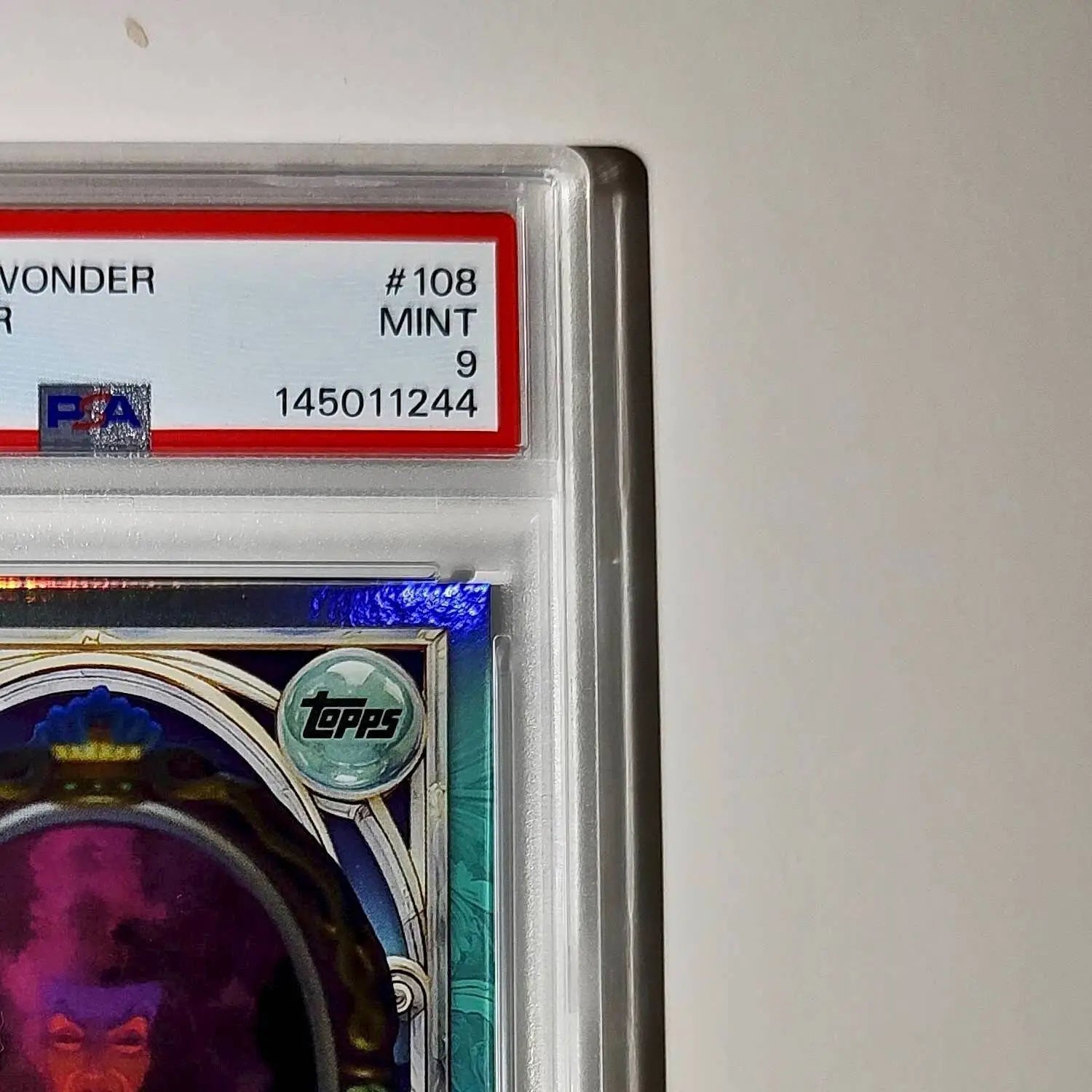 Magic Mirror 2025 Topps Disney #108 Snow White and the Seven Dwarfs PSA 9 - Non-Sports Card Single