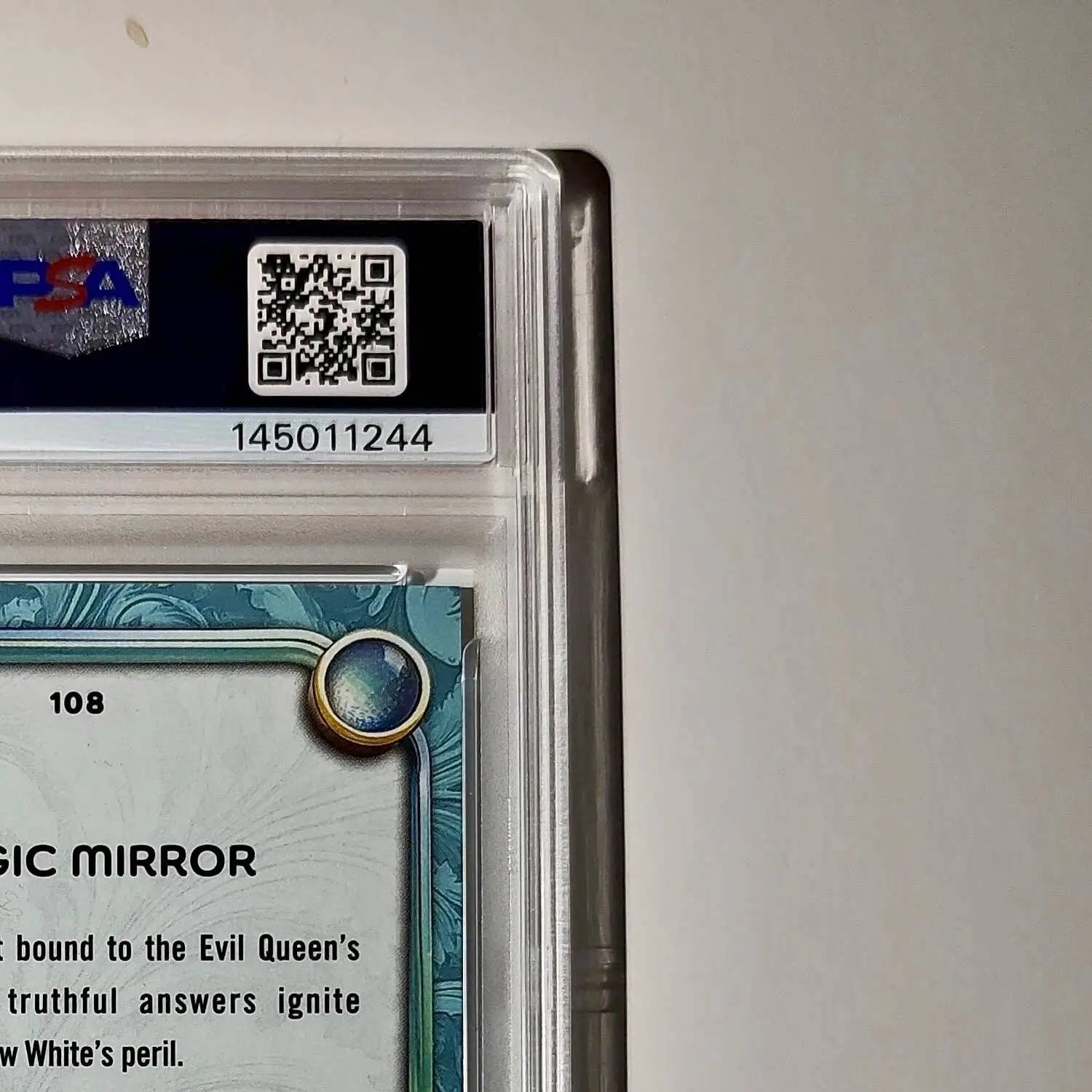 Magic Mirror 2025 Topps Disney #108 Snow White and the Seven Dwarfs PSA 9 - Non-Sports Card Single