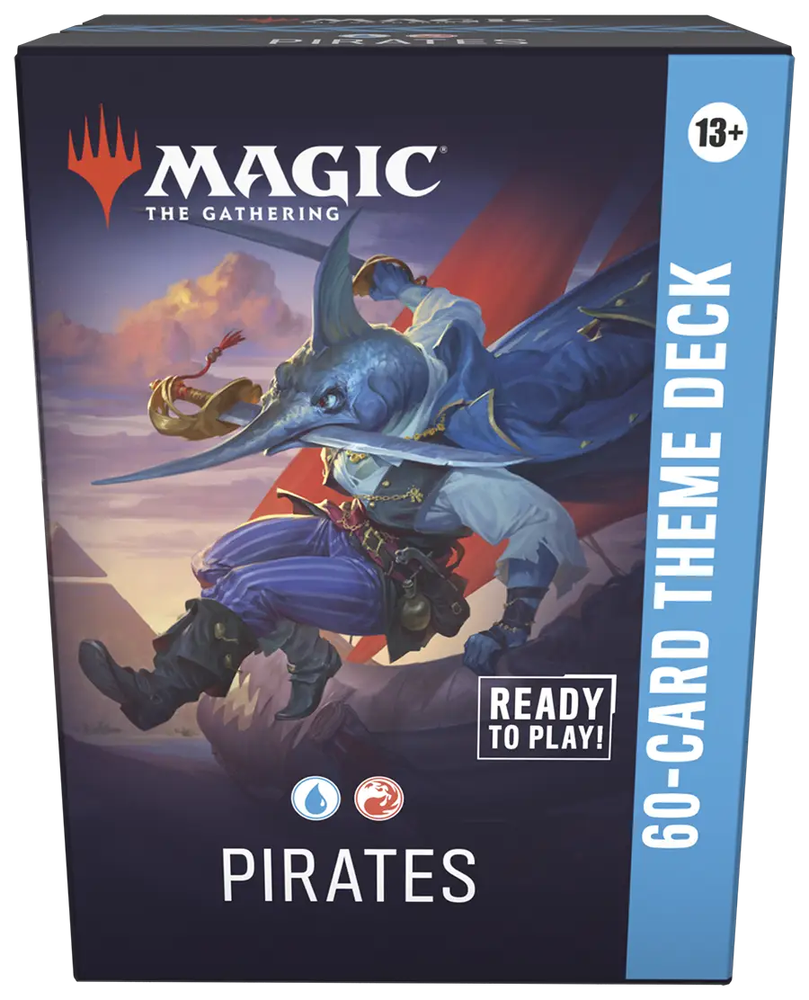 Magic MTG 60-Card Theme Deck: Pirates - Magic Card Box