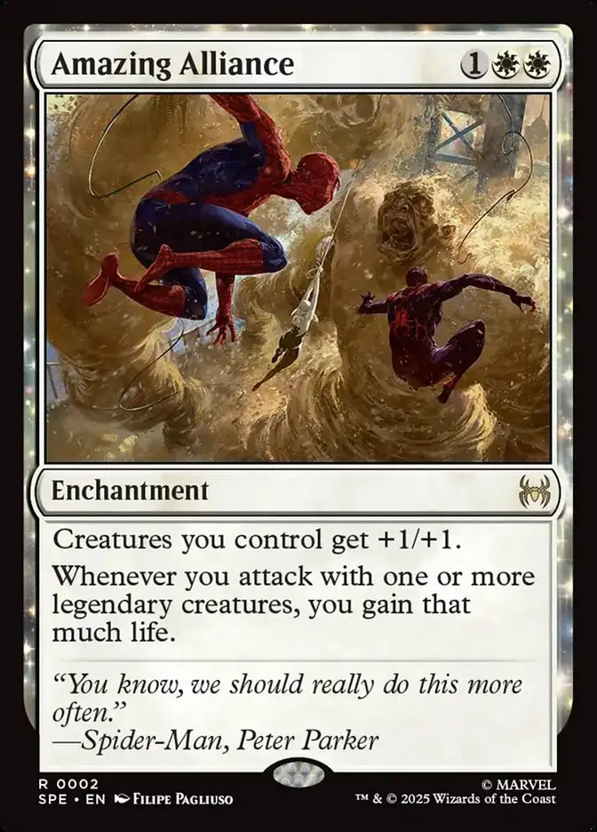 Magic MTG Amazing Alliance [Marvel’s Spider-Man] Near Mint Single - Magic Card Single