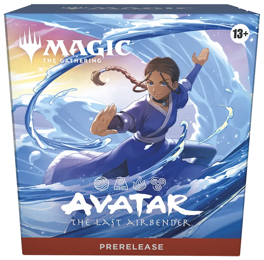 Magic MTG Avatar: The Last Airbender Prerelease Kit [Katara - Blue] - Magic Card Box