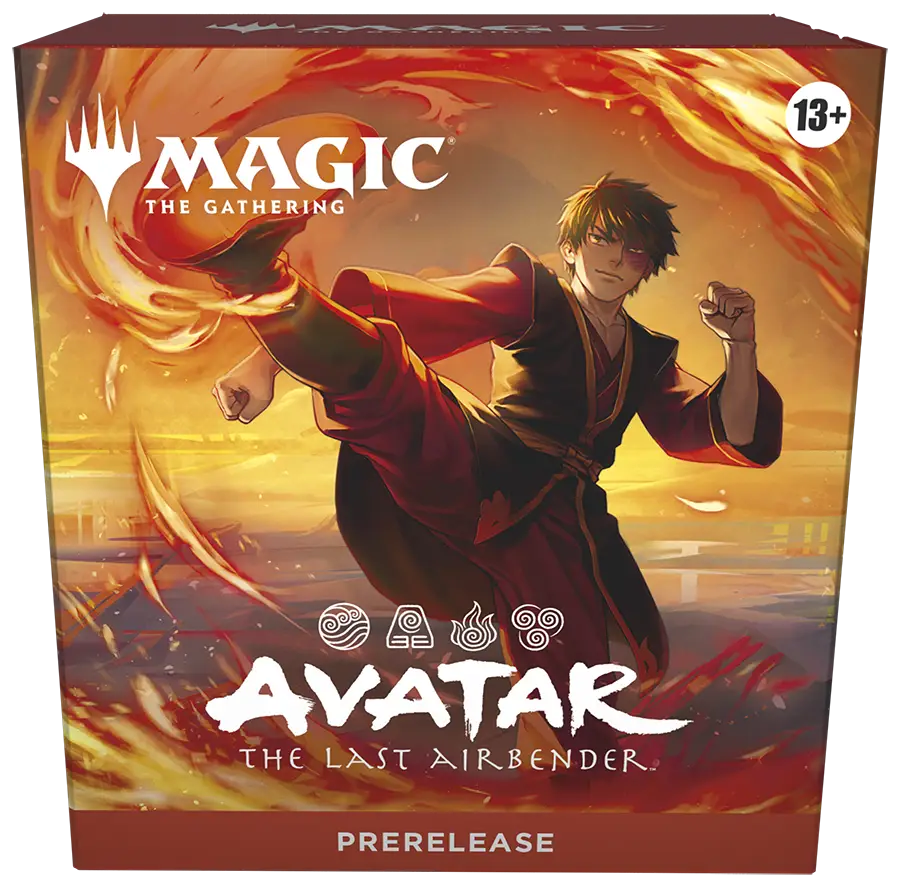 Magic MTG Avatar: The Last Airbender Prerelease Kit [Zuko - Red] - Magic Card Box