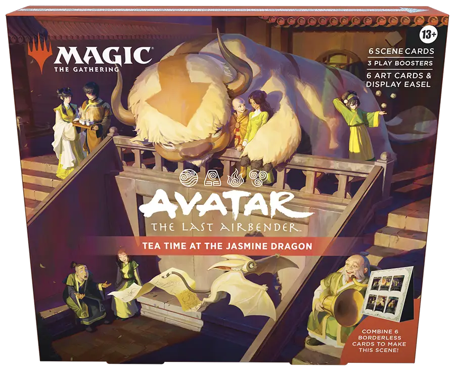 Magic MTG Avatar: The Last Airbender Scene Box (Tea Time at the Jasmine Dragon) - Magic Card Box