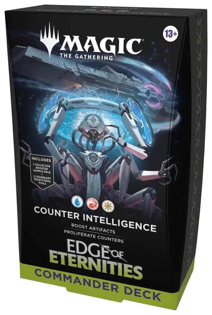 Magic MTG Edge of Eternities - Commander Deck (Counter Intelligence) - Magic Card Box