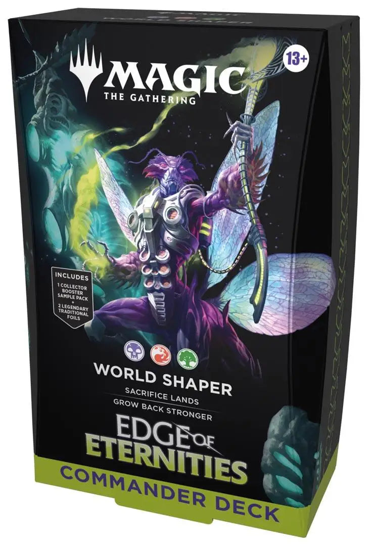 Magic MTG Edge of Eternities - Commander Deck (World Shaper) - Magic Card Box