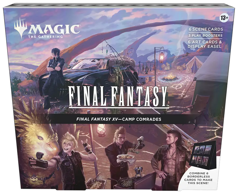 Magic MTG Final Fantasy Scene Box (Camp Comrades) - Magic Card Box