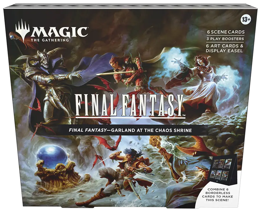 Magic MTG Final Fantasy Scene Box (Garland at the Chaos Shrine) - Magic Card Box