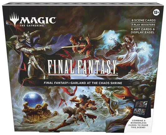 Magic MTG Final Fantasy Scene Box (Garland at the Chaos Shrine) - Magic Card Box