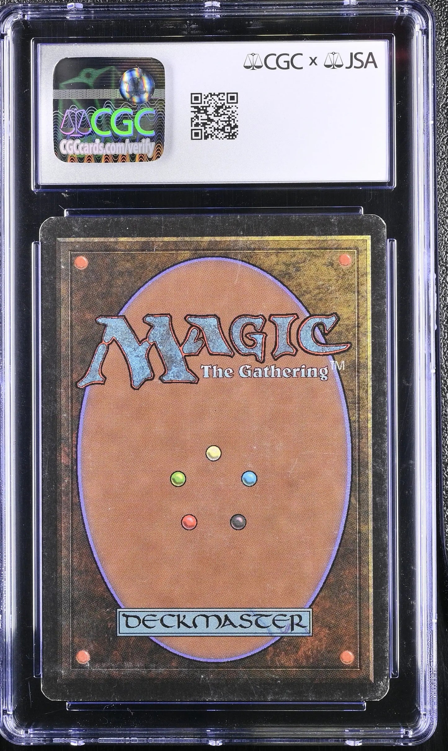 Magic MTG Living Artifact [Beta Edition] CGC 5 Ex JSA Anson Maddocks Autograph - Magic Card Single
