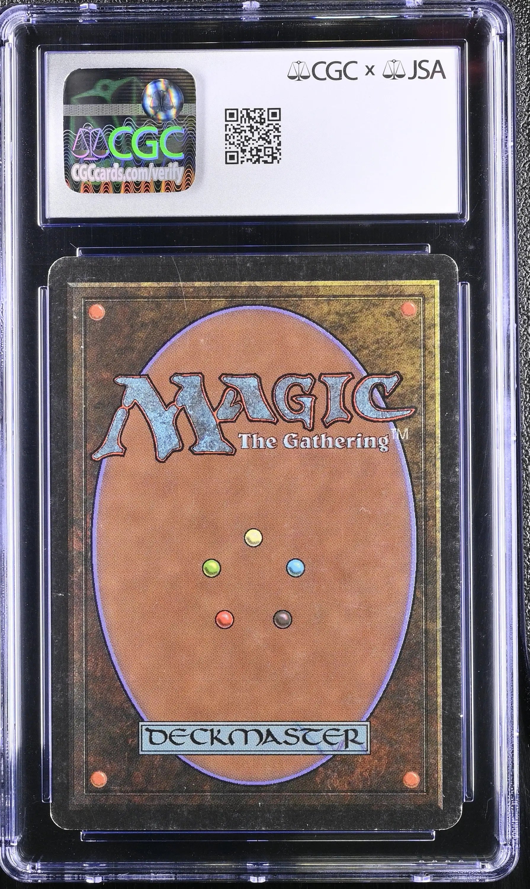 Magic MTG Living Wall [Beta Edition] CGC 5 EX JSA Anson Maddocks Autograph - Magic Card Single