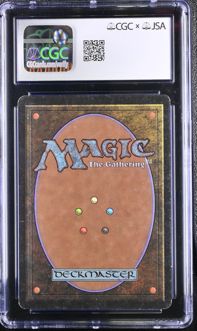 Magic MTG Living Wall [Beta Edition] CGC 5 EX JSA Anson Maddocks Autograph - Magic Card Single