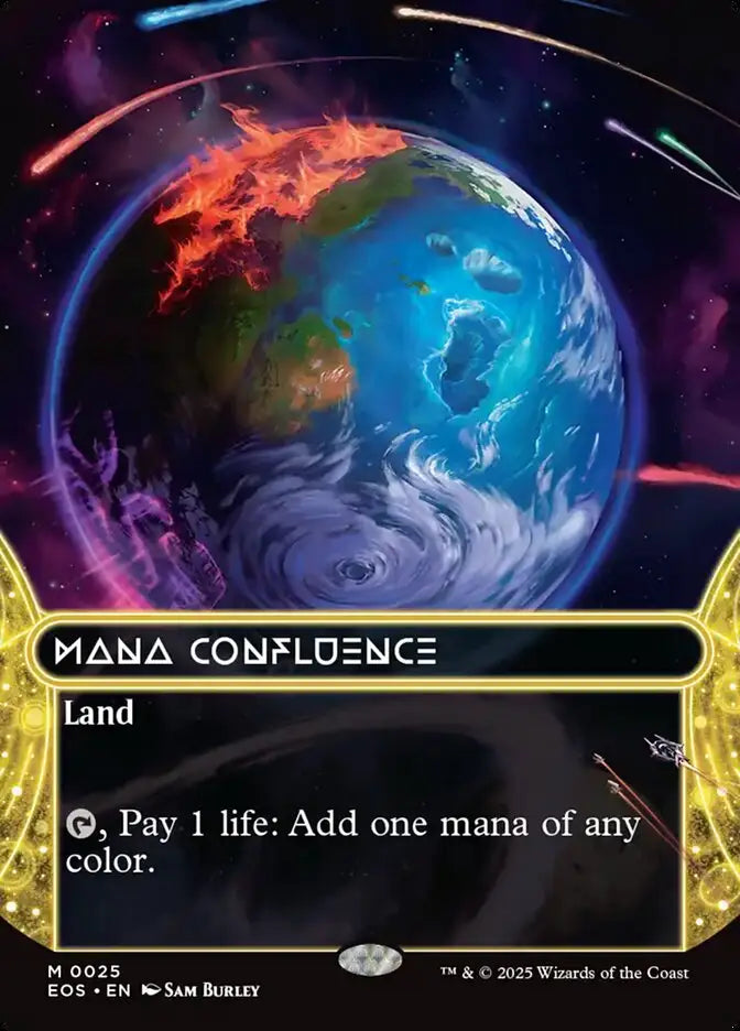 Magic MTG Mana Confluence [Edge of Eternities: Stellar Sights] Lightly Played - Magic Card Single