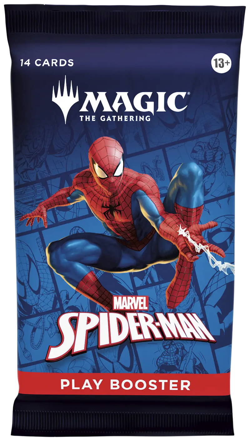 Magic MTG Marvel’s Spider-Man Play Booster Pack - Magic Card Box