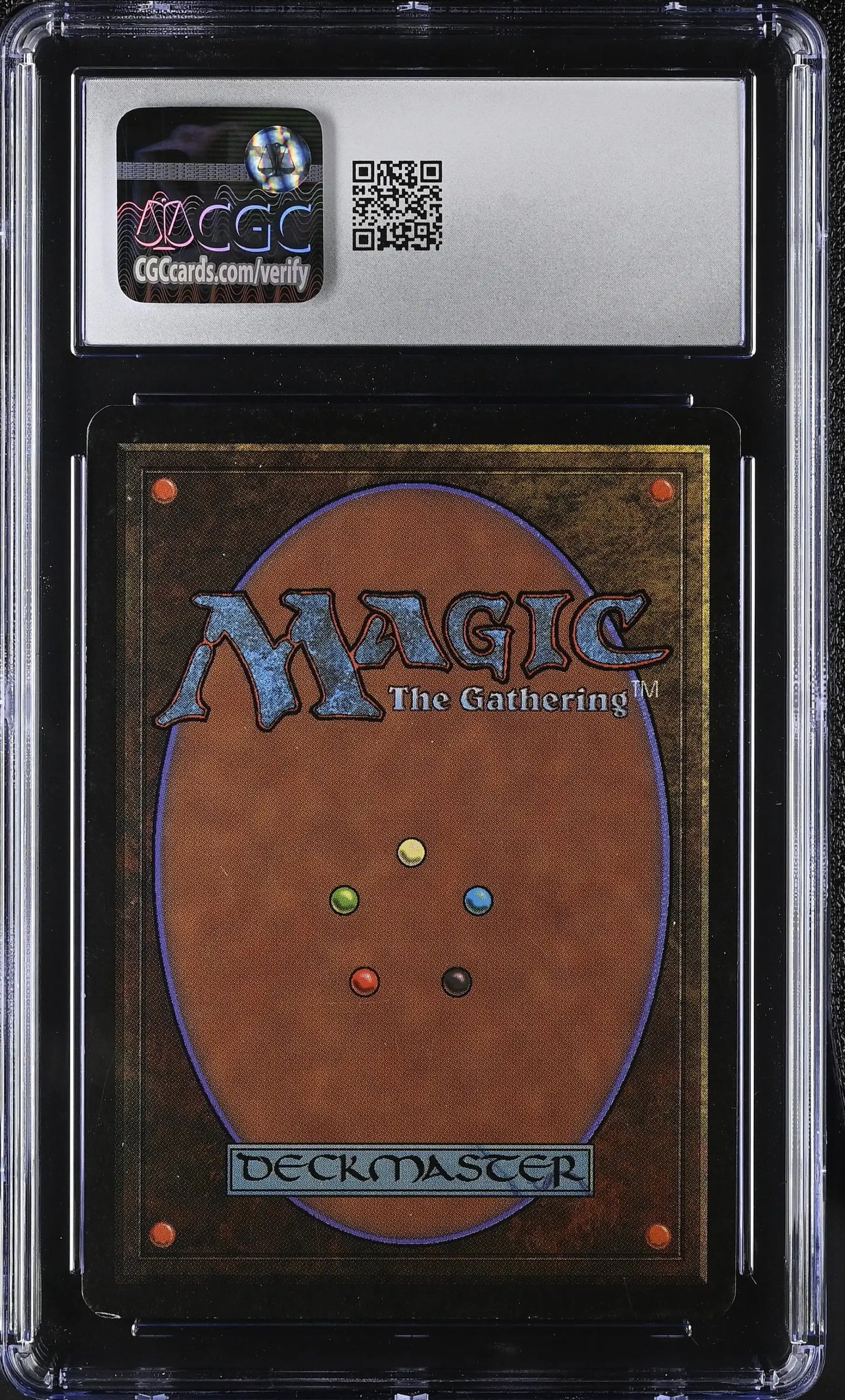 Magic MTG Nightmare [Beta Edition] (Printing Error) Graded CGC 7 NM - Magic Card Single