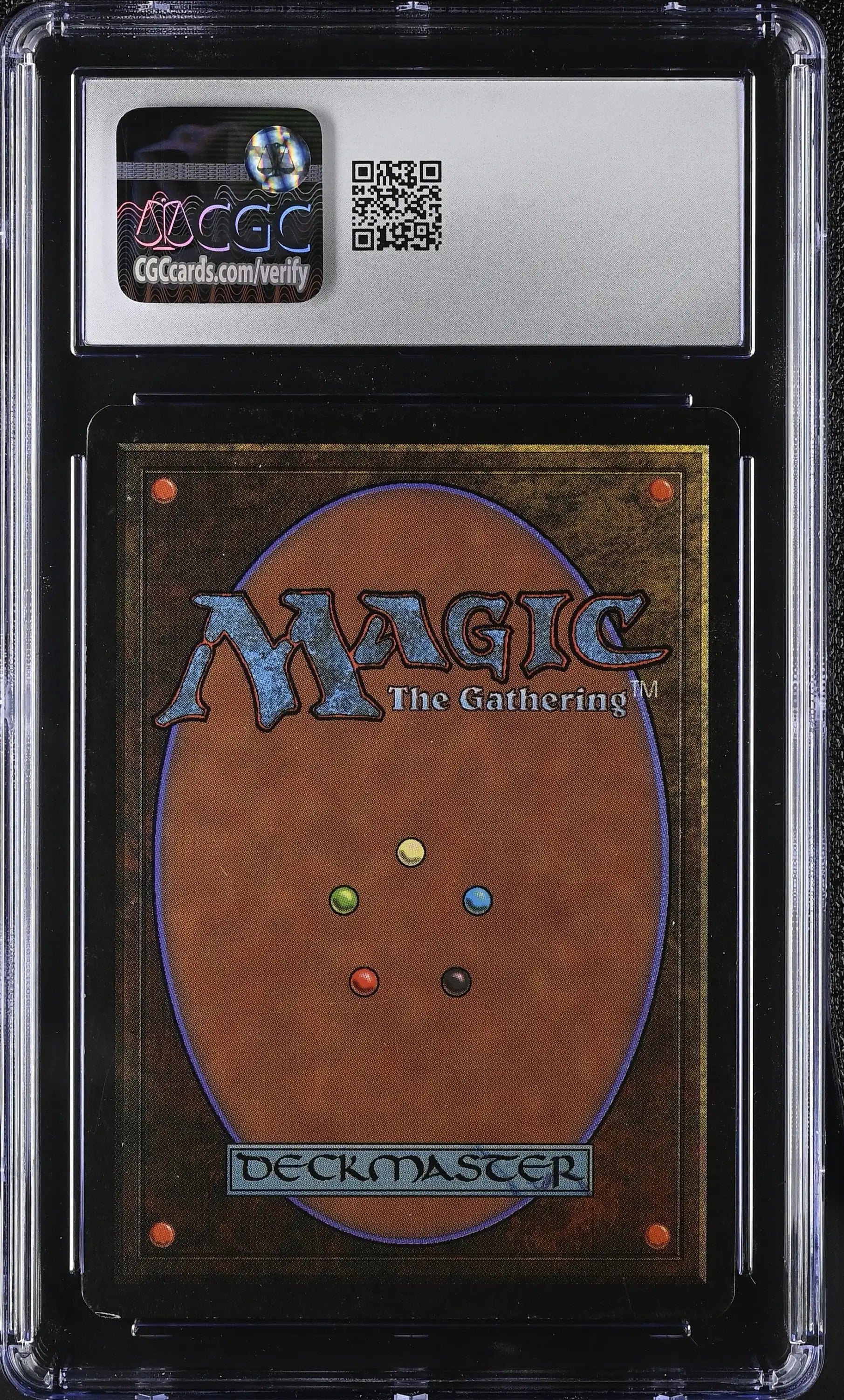 Magic MTG Nightmare [Beta Edition] (Printing Error) Graded CGC 7 NM - Magic Card Single