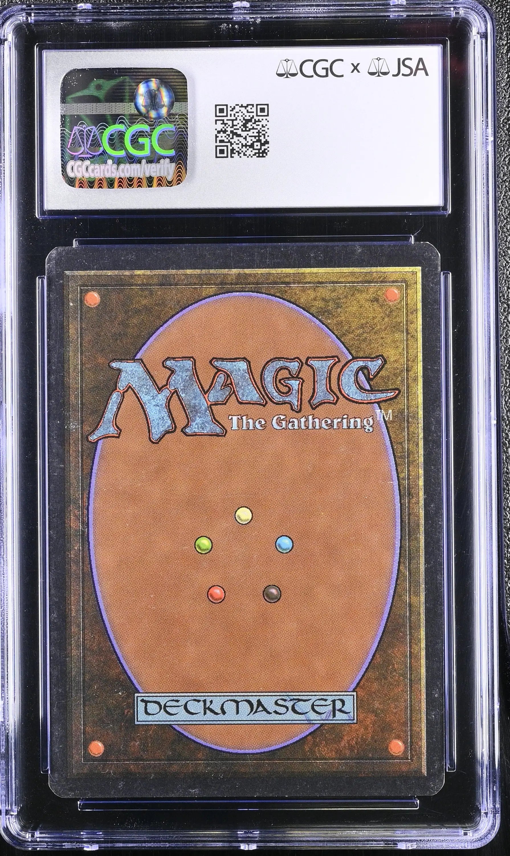 Magic MTG Plague Rats [Beta Edition] Graded CGC 6.5 Ex/NM+ JSA Anson Maddocks Autograph - Magic Card Single