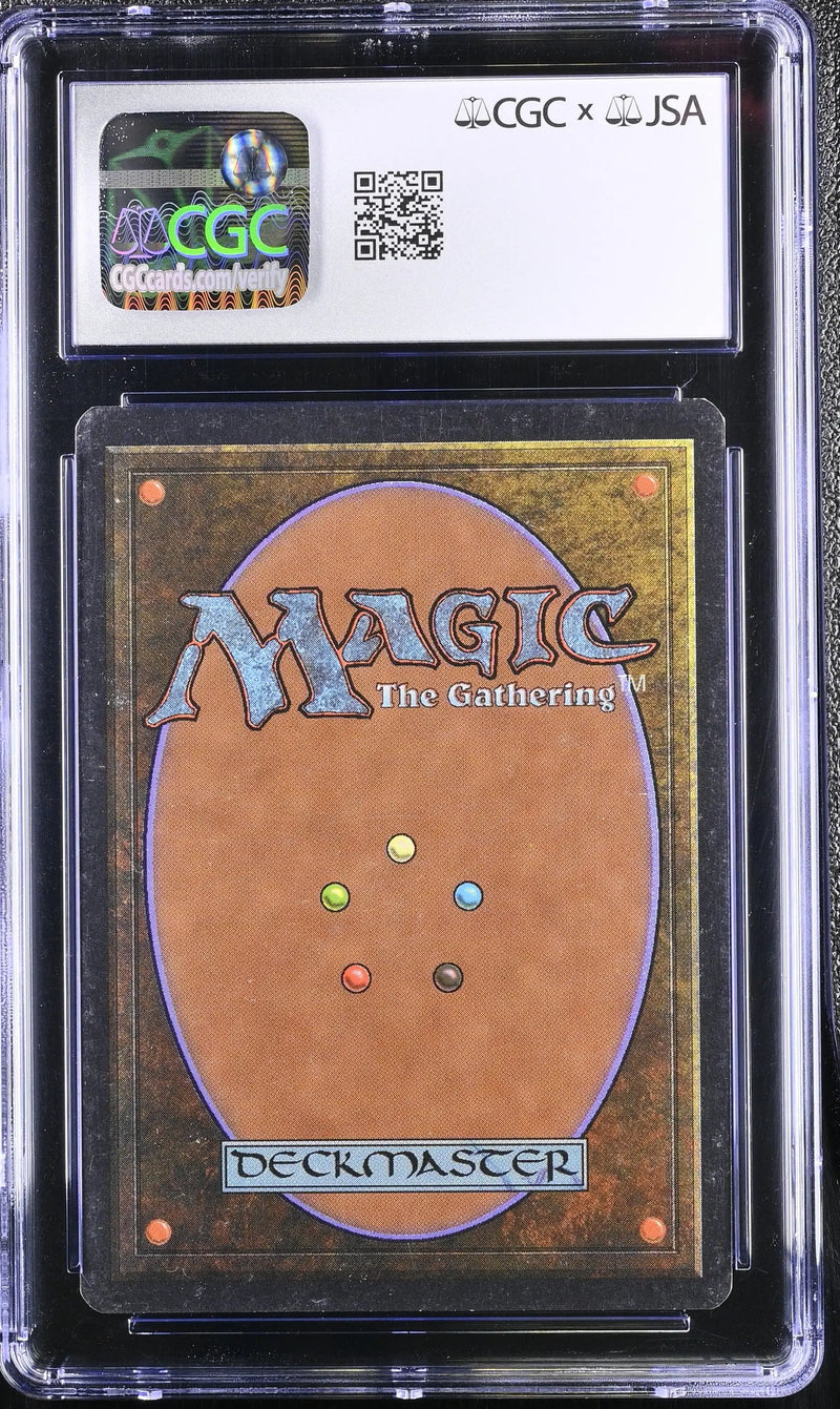 Magic MTG Plague Rats [Beta Edition] Graded CGC 6.5 Ex/NM+ JSA Anson Maddocks Autograph - Magic Card Single
