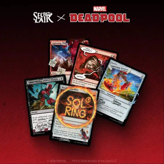 Magic MTG Secret Lair x Marvel’s Deadpool: I Fixed It (You’re Welcome) Non-Foil Edition - Magic Card Single
