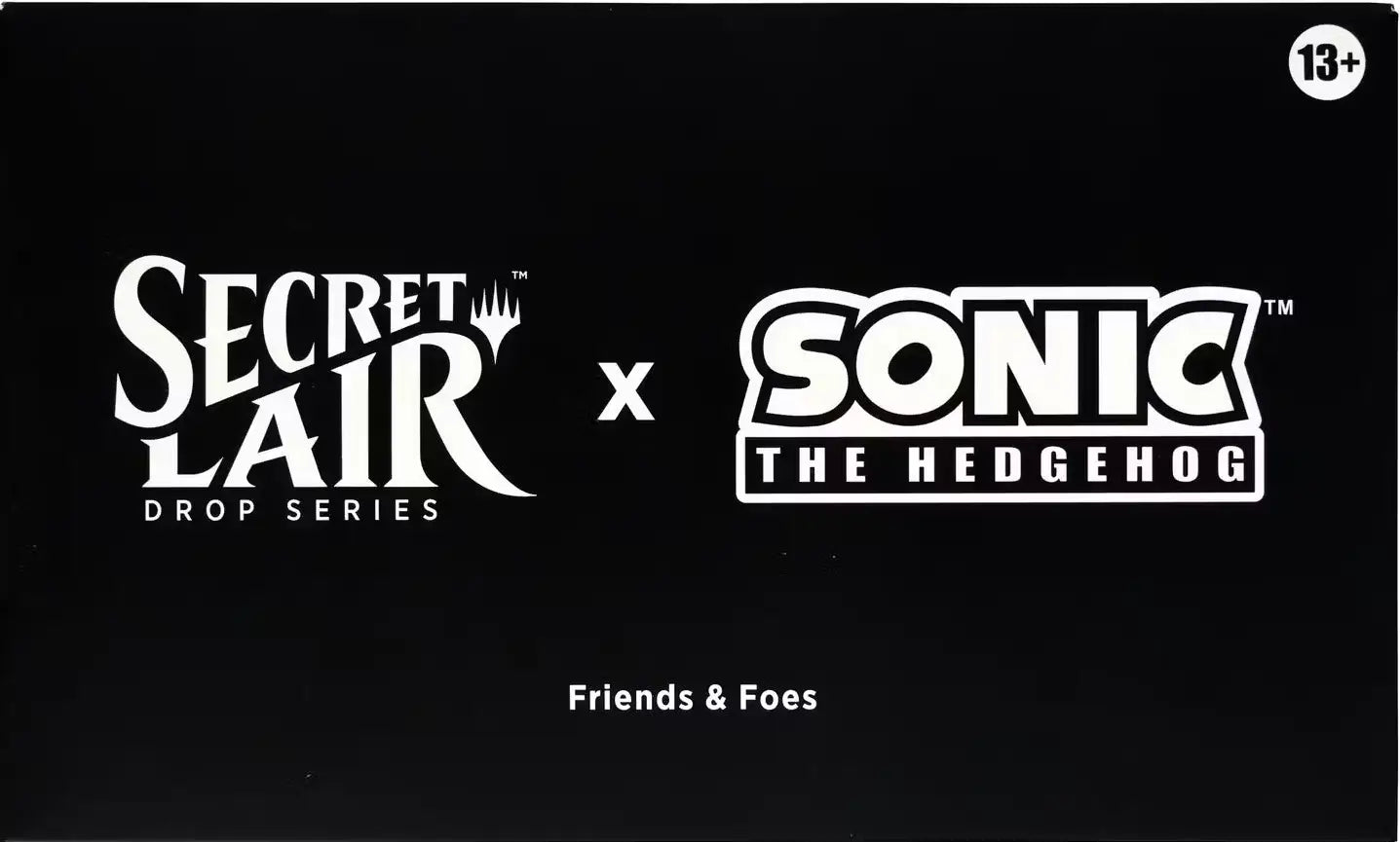 Magic MTG Secret Lair x Sonic: Friends and Foes Non-Foil Edition - Magic Card Box
