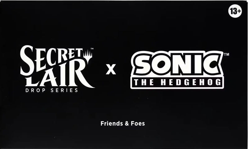 Magic MTG Secret Lair x Sonic: Friends and Foes Non-Foil Edition - Magic Card Box