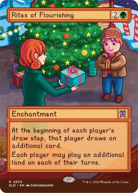 Magic MTG Secret Lair x Stardew Valley: Welcome to Stardew Valley Non-Foil Edition - Magic Card Single