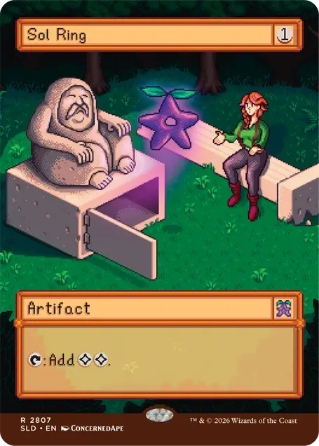 Magic MTG Secret Lair x Stardew Valley: Welcome to Stardew Valley Non-Foil Edition - Magic Card Single