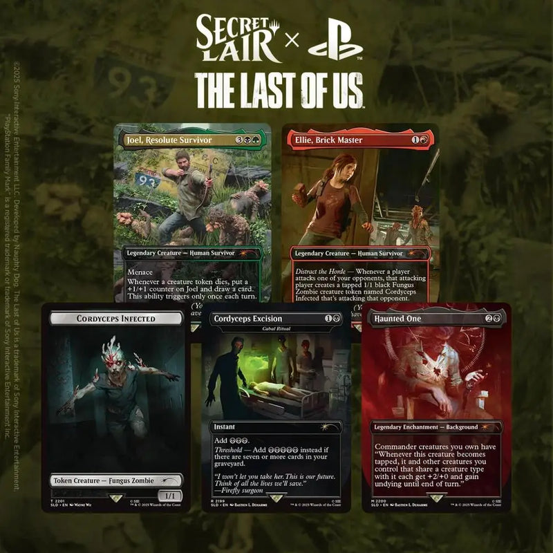 Magic MTG Secret Lair x The Last of Us: Part I Chasing Hope Non-Foil Edition - Magic Card Box