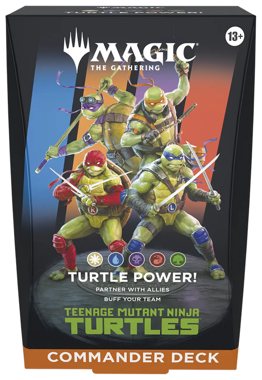 Magic MTG Teenage Mutant Ninja Turtles Commander Deck - Magic Card Box
