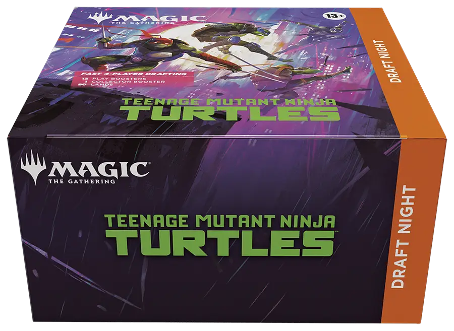 Magic MTG Teenage Mutant Ninja Turtles Draft Night Box - Magic Card Box