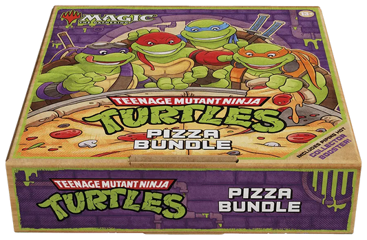 Magic MTG Teenage Mutant Ninja Turtles Pizza Bundle - Magic Card Box