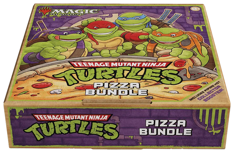Magic MTG Teenage Mutant Ninja Turtles Pizza Bundle - Magic Card Box