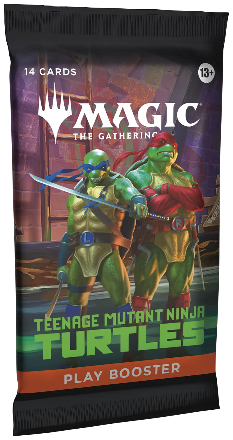 Magic MTG Teenage Mutant Ninja Turtles Play Booster Pack - Magic Card Pack