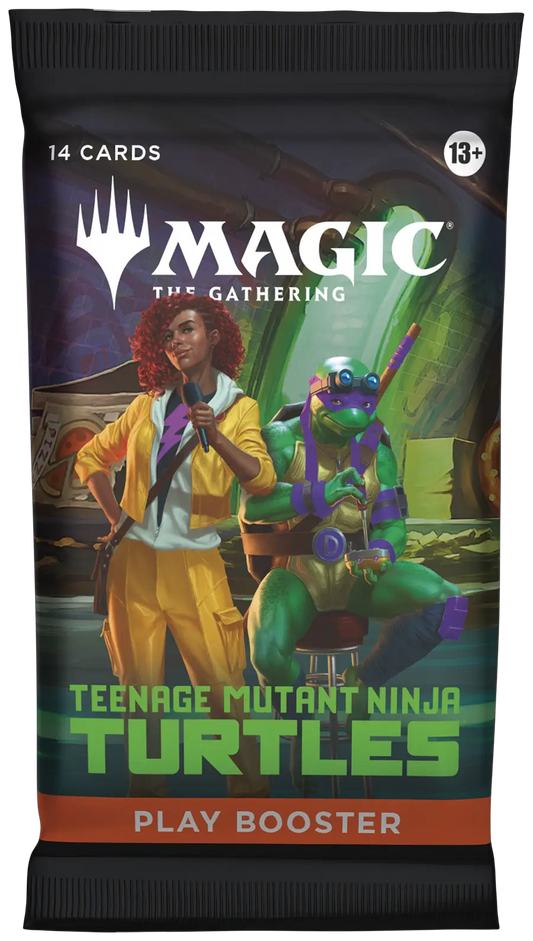 Magic MTG Teenage Mutant Ninja Turtles Play Booster Pack - Magic Card Pack