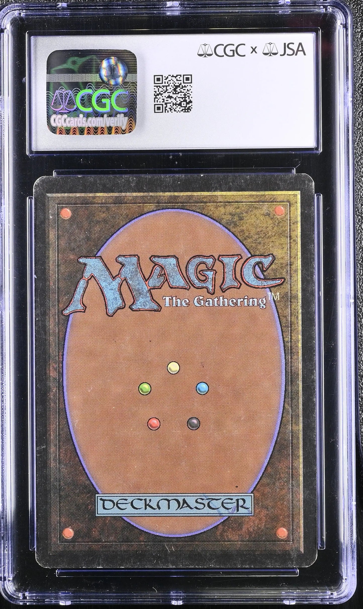 Magic MTG Two-Headed Giant of Foriys [Beta Edition] CGC 4.5 VG/Ex+ JSA Anson Maddocks Autograph - Magic Card Single