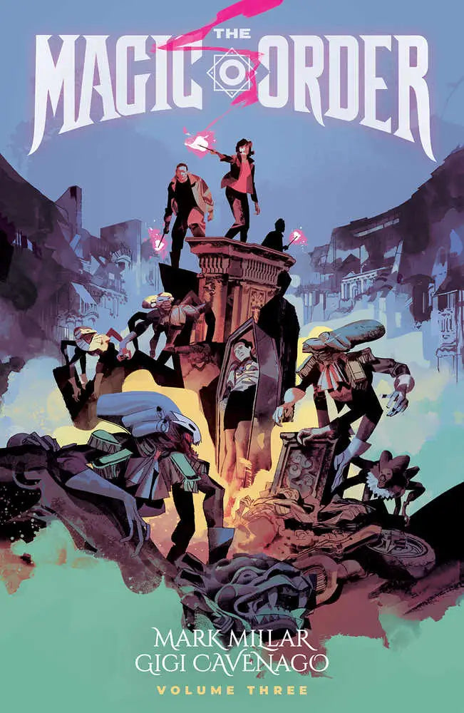 Comic book cover of Magic Order TPB Volume 03 featuring Gigi Cavenago artwork