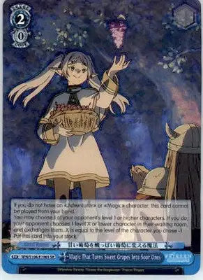 Magic That Turns Sweet Grapes Into Sour Ones (SR) Frieren: Beyond Journey’s End - Non-Sports Card Single