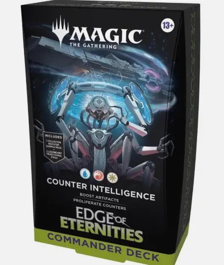 Magic The Gathering Counter Intelligence Commander Deck from Edge of Eternities product