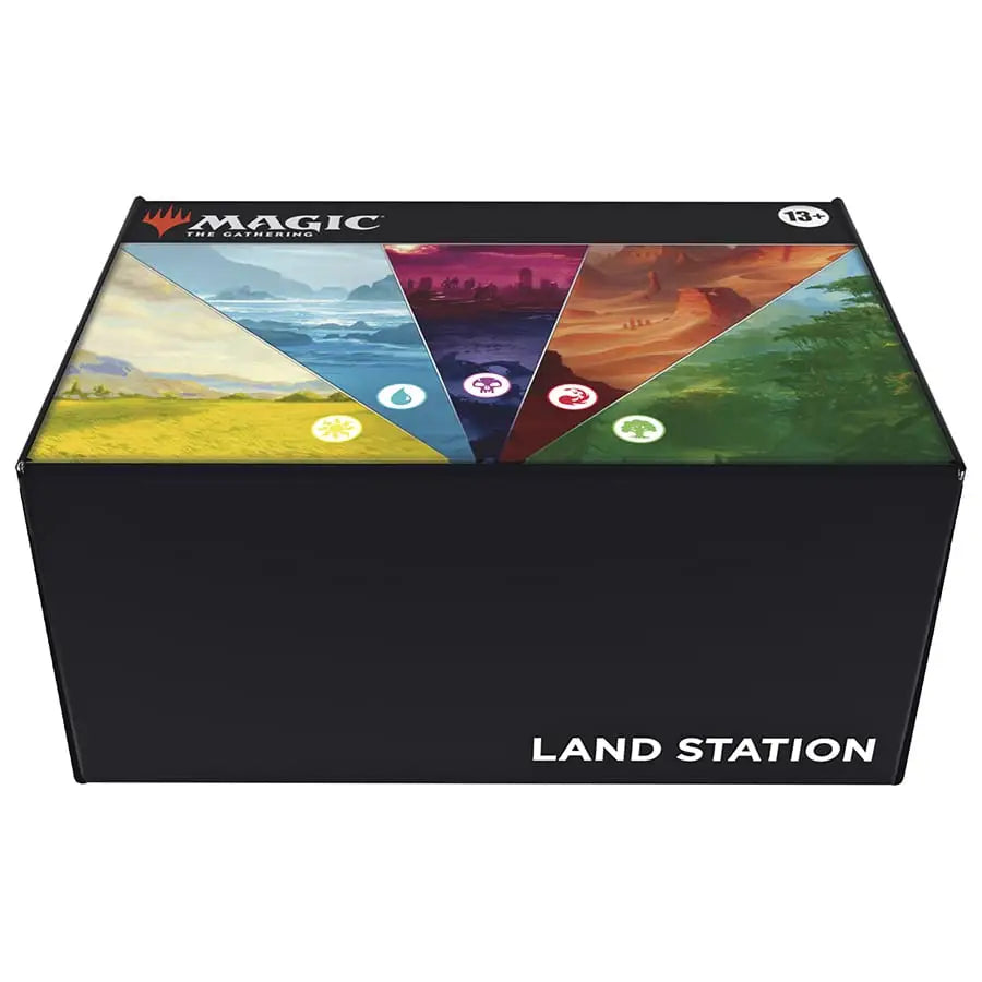 Magic: The Gathering MTG 2025 Land Station - Magic Card Box