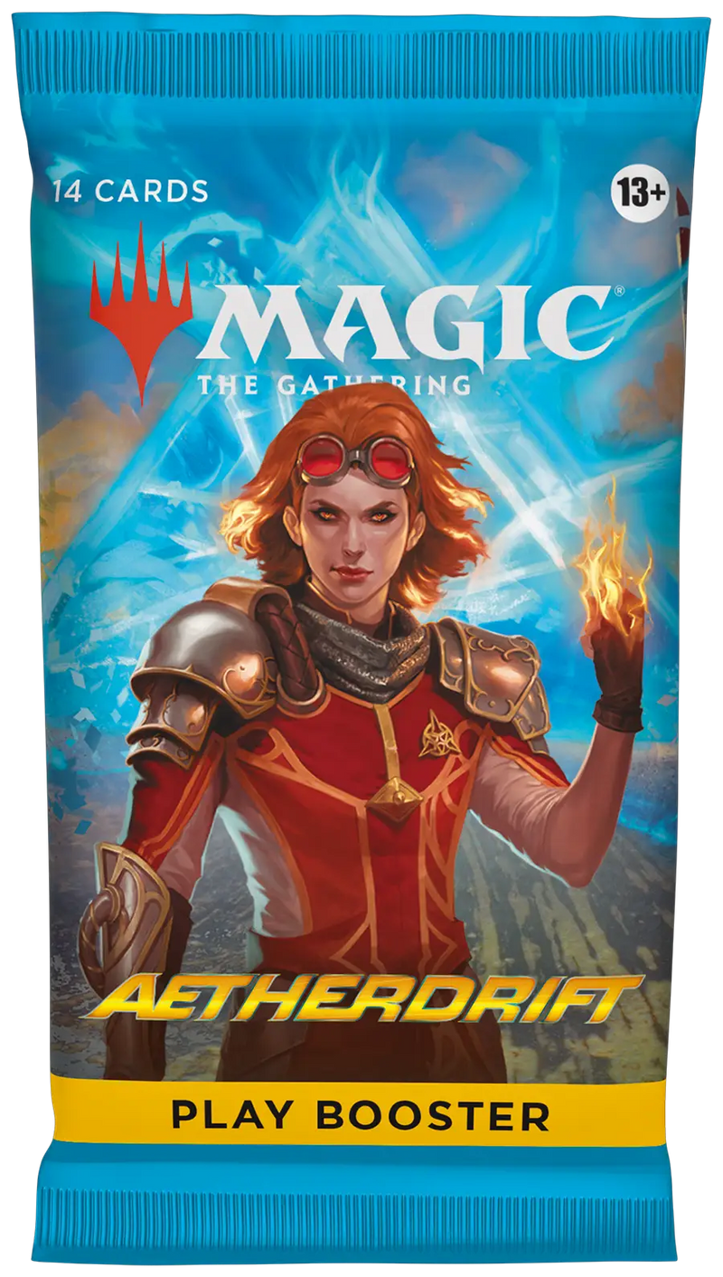 Magic: The Gathering MTG Aetherdrift - Play Booster Pack - Magic Card Box
