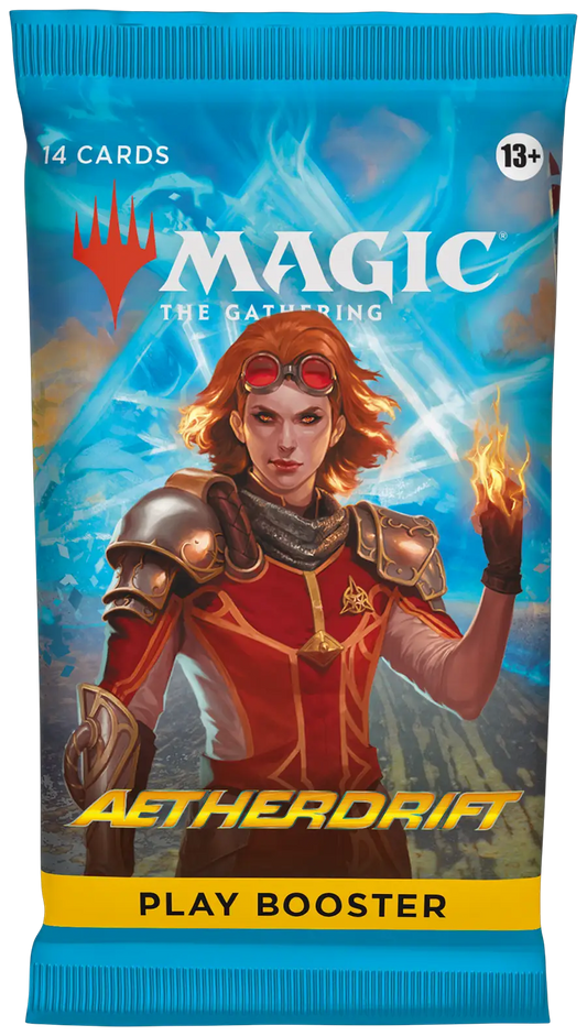 Magic: The Gathering MTG Aetherdrift - Play Booster Pack - Magic Card Box