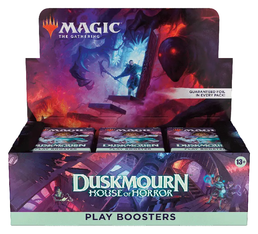 Magic: The Gathering MTG Duskmourn: House of Horror - Play Booster Display - Magic Card Box