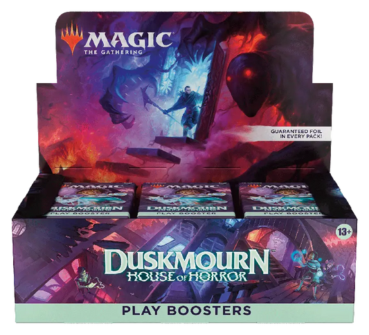 Magic: The Gathering MTG Duskmourn: House of Horror - Play Booster Display - Magic Card Box