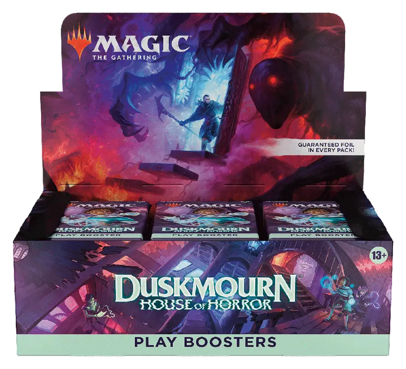 Magic: The Gathering MTG Duskmourn: House of Horror - Play Booster Display - Magic Card Box