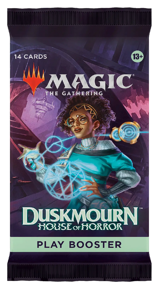 Magic: The Gathering MTG Duskmourn: House of Horror - Play Booster Pack - Magic Card Box