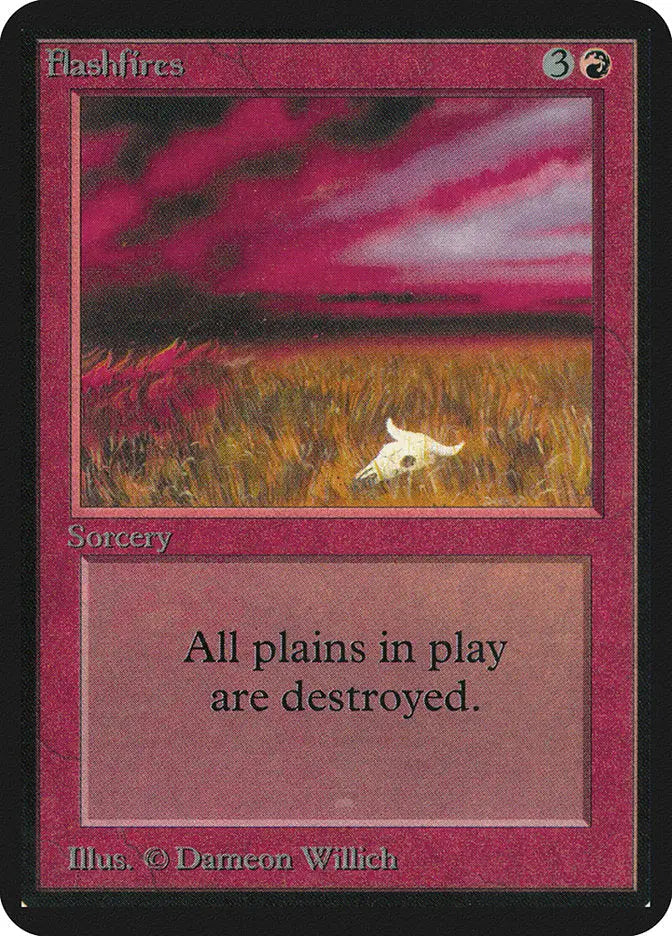 Magic: the Gathering MTG Flashfires [Alpha Edition] Graded 7.5 Near Mint+ - TCG Card Single